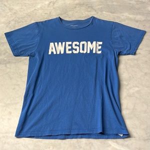 Adam Levine AWESOME Tshirt. Blue. Mens small